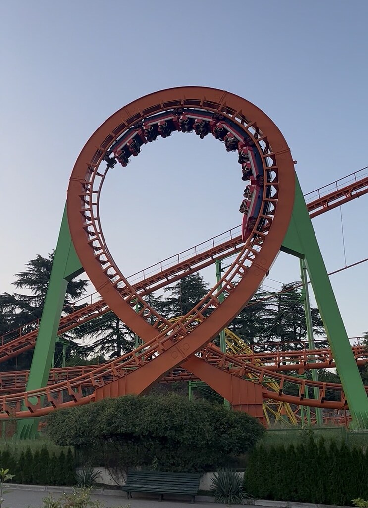 Mtatsminda Freizeitpark Tiflis, Achterbahn