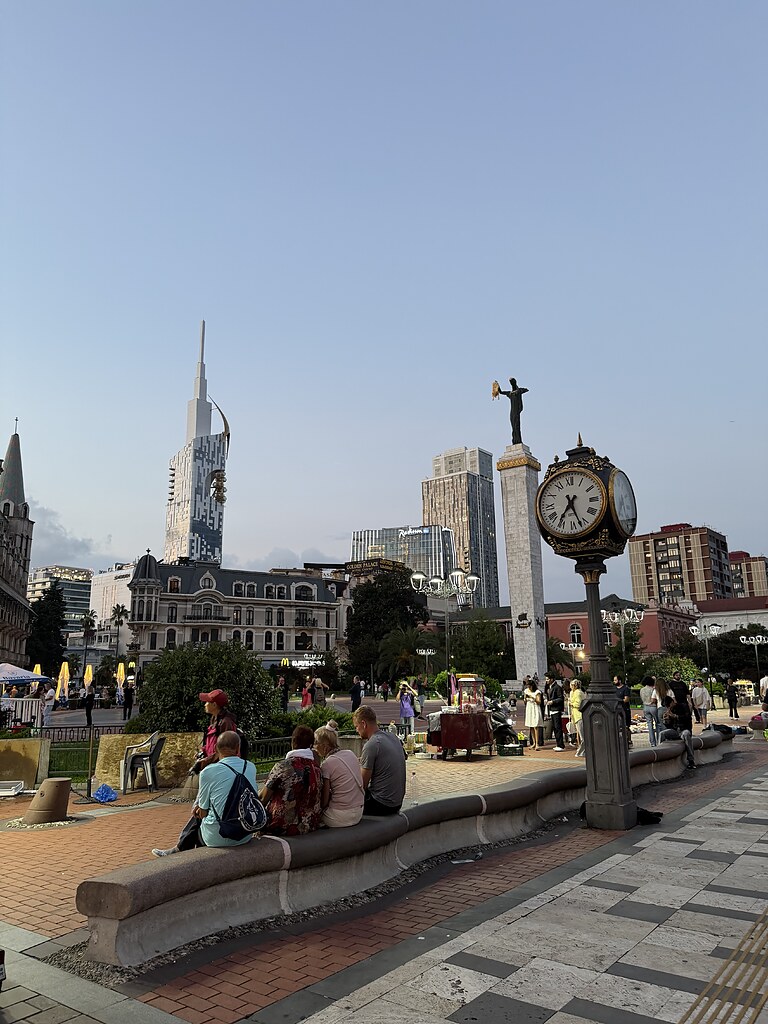 Europaplatz in Batumi, Georgien